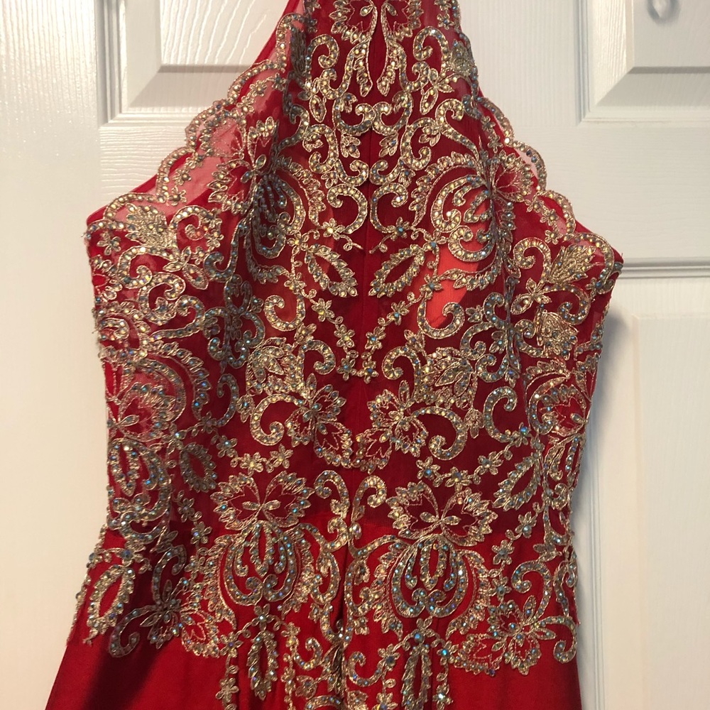 Red Formal Gown - Picture 3 of 8